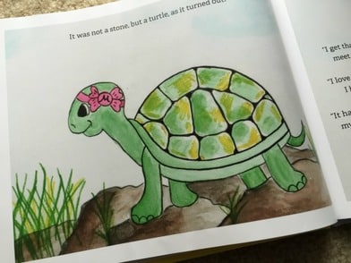 Excerpted from Growing Up Kater Tot's review of Oliver Poons and the Bright Yellow Hat